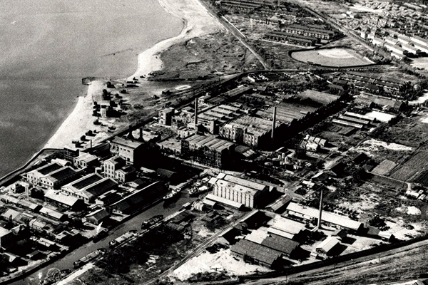 Takasago Manufacturing Site at the time of its founding