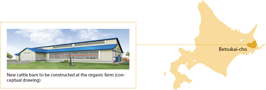 Figure:Location of Betsukai Wellness Farm Co., Ltd., a Base for Organic Dairy Farming