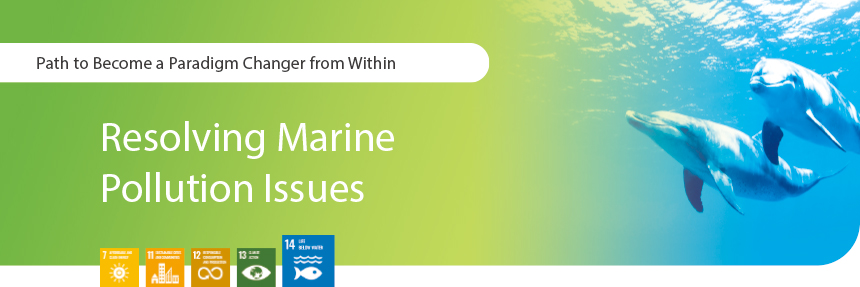 Path to Become a Paradigm Changer from Within:Resolving Marine Pollution Issues