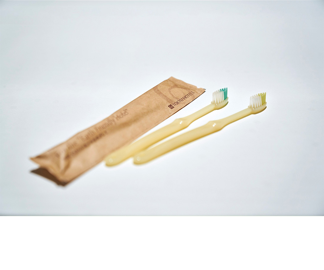(First use at a hotel chain) hotel amenity
(Tokyu Hotels Co., Ltd.)
