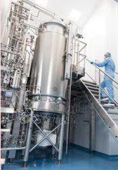 the de Duve Institute of the University of Louvain (UCLouvain) for biopharmaceuticals production process