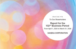 Report for the 102nd Business Period, From April 1, 2025 to March 31, 2026