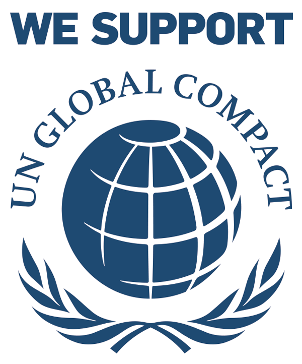 図：国連グローバル・コンパクトのロゴマーク