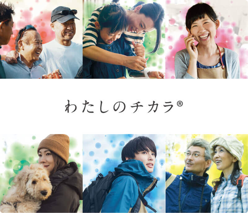 わたしのチカラ®製品について