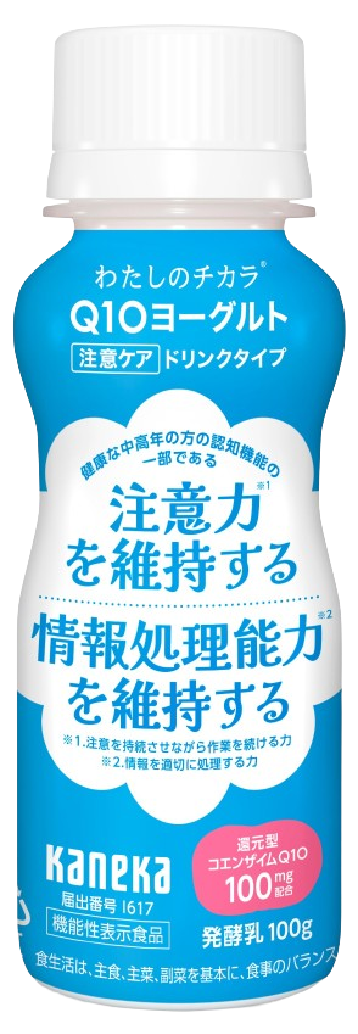 わたしのチカラ®Q10ヨーグルト 注意ケアドリンクタイプの製品画像