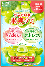 わたしのチカラ🄬カネカQ10 果実グミ シャインマスカット味40g