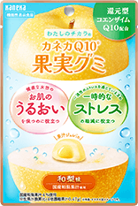 わたしのチカラ🄬カネカQ10 果実グミ 和梨味40g 